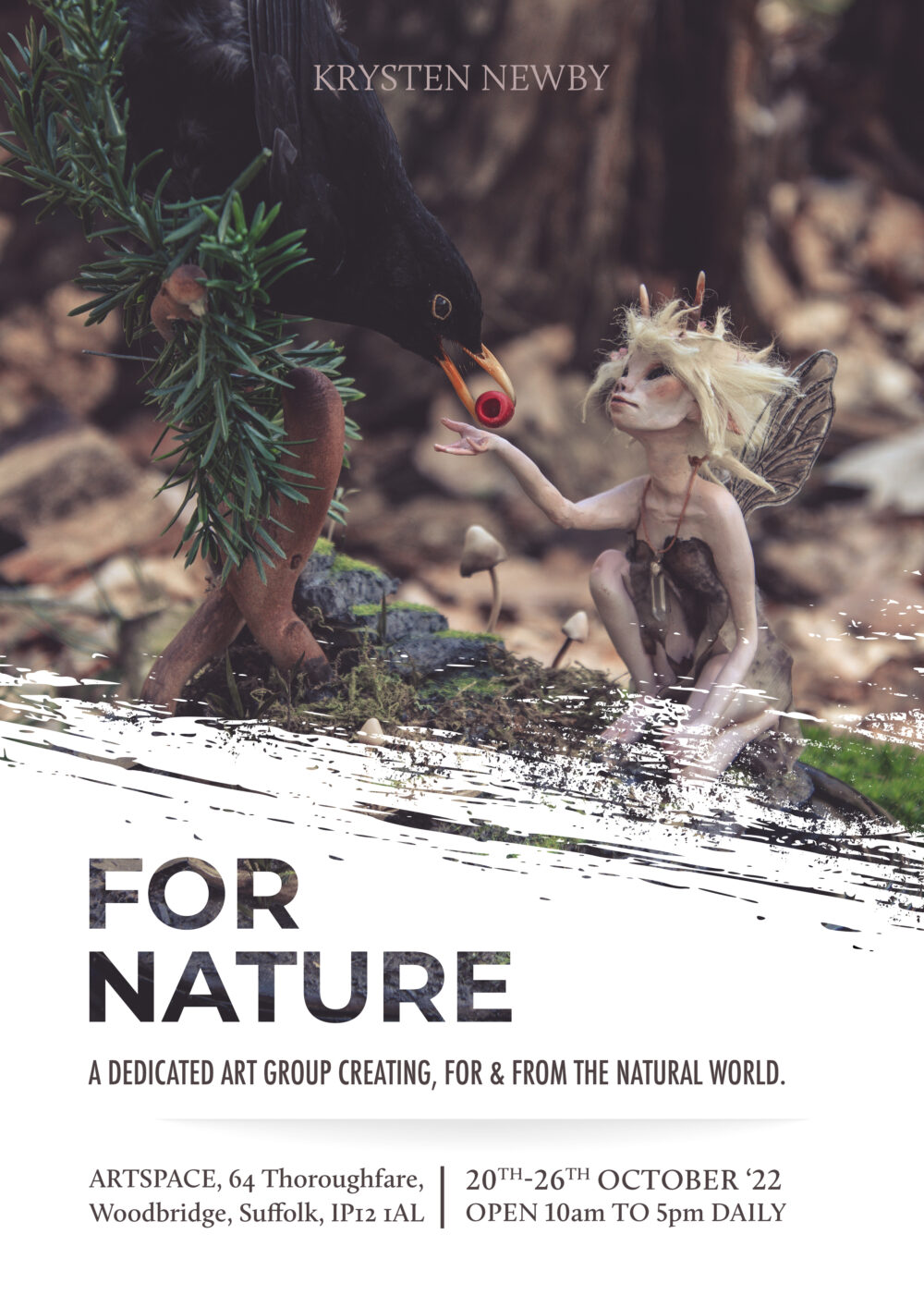 For Nature Taxidermy Art Exhibition in Woodbridge, Suffolk 2022